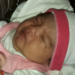 Baby daughter of Estuardo and Lucero