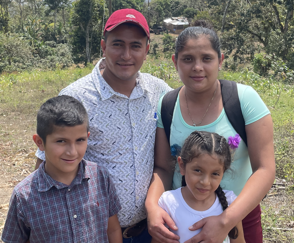 Napoleon Hernandez
                  and family