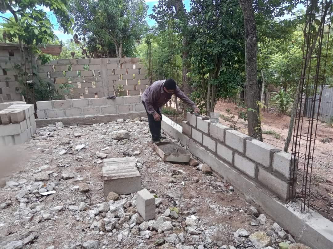 Church bldg under construction