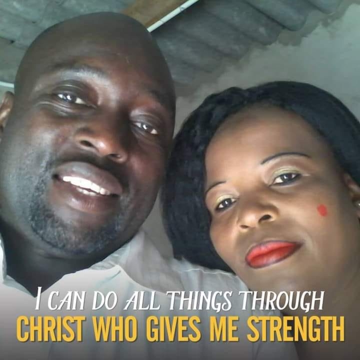 Farai
                  Abednego Chingondi and his wife