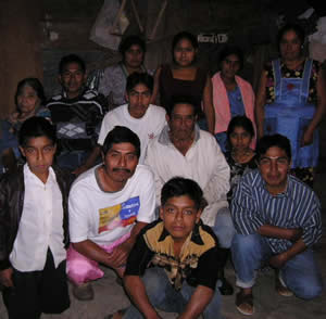 Humberto with the church at San Jos�