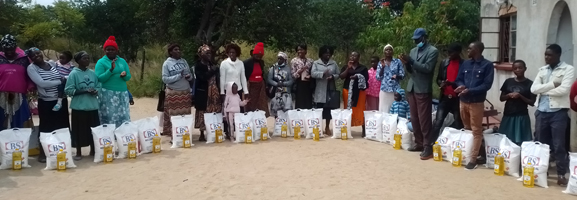 Some families in Zimbabwe